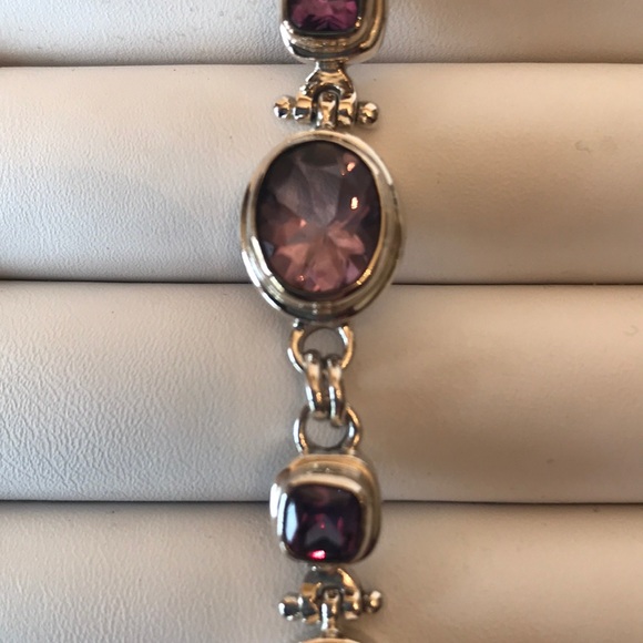 Solid 925 Sterling silver bracelet. - Picture 3 of 4